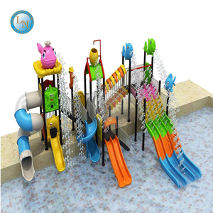 Tobogán de Agua de Fibra de Vidrio para Niños, Uso Comercial en Interiores/Exteriores, Productos de Entretenimiento para Proyectos Comunitarios - Product Image 3
