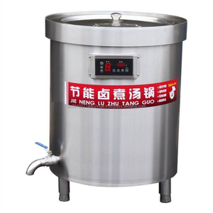 หม้อต้มน้ำสแตนเลสสำหรับทำอาหารไฟฟ้าเชิงพาณิชย์ขนาดใหญ่ความจุแตกต่างกัน - Product Image 2