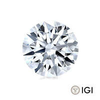 Diamantes cultivados en laboratorio de 1ct VVS2 VS IGI Diamantes fabricados Diamante 0.5CT Corte HPHT Diamantes cultivados en laboratorio