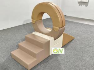 Ensemble de fosse à balles en mousse pour tout-petits, équipement de jeu doux pour tout-petits <span class=keywords><strong>marron</strong></span> commercial pour les locations de fêtes - Product Image 2