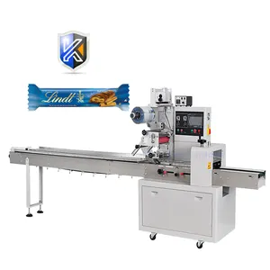 Automatische Horizontale Chocolade Bar/Wafels/Wafer/Biscuit Stok Verpakkingsmachine