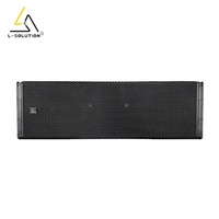 Sistema de Sonido Activo de Línea LS500 con Neodimio, Doble Woofer de 12 Pulgadas, 8000W de Pico, Tres Vías, para Audio Profesional en Exteriores