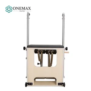 Onemax เก้าอี้โยคะ, เก้าอี้พิลาทีสปรับสมดุลของร่างกายมีสปริงคอมโบเก้าอี้พิลาทิส