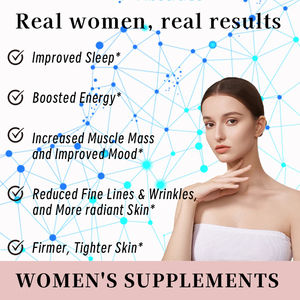 Capsules haute puissance anti-âge avec collagène pour femmes, favorisant l'éclat de la peau et améliorant le système immunitaire - Product Image 3