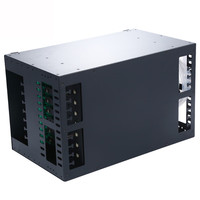 Panel Patch ODF Single Mode 6U 19-inci, 96 Core Dilengkapi Penuh dengan Adaptor ST