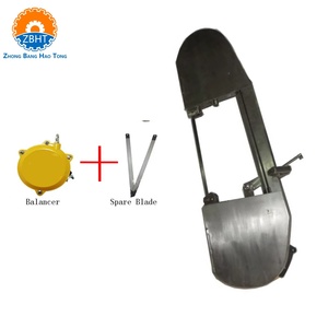 Scie à ruban robuste pour la découpe <span class=keywords><strong>de</strong></span> carcasses <span class=keywords><strong>de</strong></span> bœuf en abattoir, pour la découpe en deux des bovins - Product Image 1