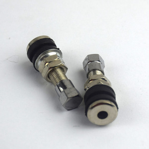 Válvula de Neumático sin Cámara Extendida Tr161, Vástago de Cobre de 38 mm para Reparación y Reemplazo de Motocicletas y Vehículos Eléctricos - Product Image 1