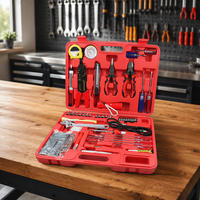 Kit d'outils de réparation de câbles à fibres optiques pour télécommunications, outils d'installation et de maintenance FTTH, pince à dénuder les câbles, multimètre de soudure