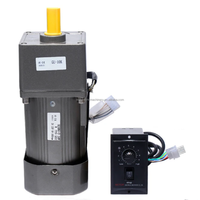 Moteur à engrenages AC 220V 2,7 tr/min-450 tr/min 400W 7IK400RGU-A, couple élevé, monophasé, vitesse réglable, marche avant et arrière