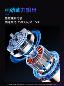 3-en-1 Multifonction USB Rechargeable Voiture Maison Nettoyeur Souffleur Pompe Mini Aspirateur Batterie Caractéristique Usine Prix Bon Marché - Product Image 6