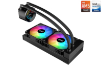 Refroidisseur d'eau pour processeur SAMA 360 mm avec ventilateur ARGB 5 V, refroidisseur d'eau puissant pour boîtier d'ordinateur de jeu, refroidisseur pour processeur, refroidisseur d'air