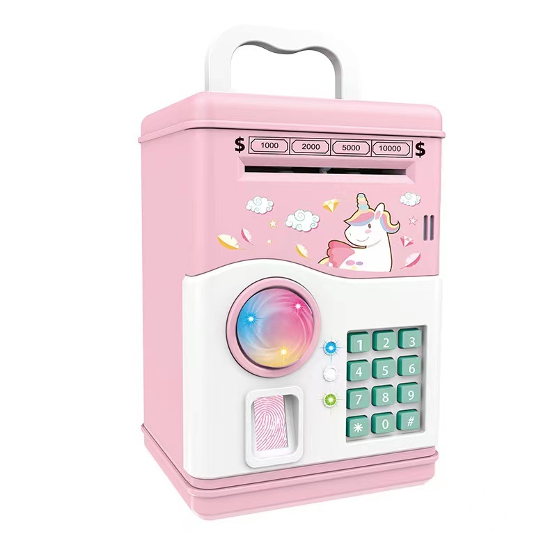 Creative Intelligent Fingerprint Password Piggy Bank