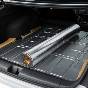 Alfombrilla Insonorizante para Automóvil, 400 Mil, 16 Pies Cuadrados, Lámina de Aluminio y Espuma de Doble Capa, Impermeable, Juego Completo, Panel de Reducción de Ruido Interior - Product Image 2