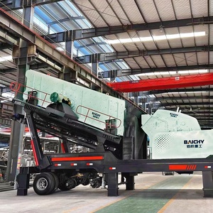 Kostengünstiger Mobiler Brecher Kalkstein-Brechmaschine für Bergbau und Gesteinsproduktion Mobiler Prallbrecher in Guatemala - Product Image 3