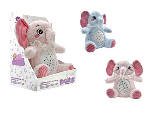 Jouet animal en <span class=keywords><strong>peluche</strong></span> douce avec projecteur <span class=keywords><strong>veilleuse</strong></span> et son apaisant lavable cadeau de poupée de confort pour bébé - Product Image 4