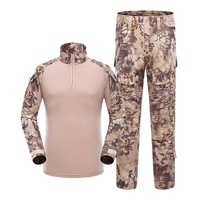 Combinaison Tactique Robuste Camouflage Militaire pour Homme – Extensible, Imperméable, Séchage Rapide, Ripstop – Idéale Randonnée et Activités de Plein Air
