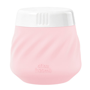 กล่องจ่ายซิลิโคน 120 มล. สำหรับขวดโลชั่น ยา และเครื่องสำอางสำหรับเดินทาง - Product Image 1