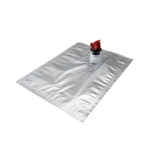 Natural Material Sealing Up Foil Seal Juice Bag BIB Bag In Box With Spout For Apple Juice