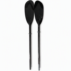 Pagaie de kayak 100% carbone KC02 220cm 4 sections pour kayak <span class=keywords><strong>gonflable</strong></span> et stand-up paddleboard, utilisation lac et rivière - Product Image 3