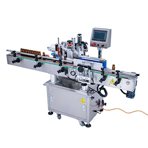 Automatic Desktop Labeling Machine Round Bottles <b>Square</b> Edges for New High <b>Speed</b> Full - Product Image 2