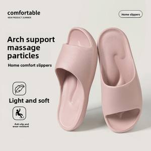 DERAN OEM 2025 Sabots de Douche Intérieurs Légers en Raphia et Maille pour la Maison, <span class=keywords><strong>Semelle</strong></span> Souple en EVA, Silencieux et Antidérapants pour Echo - Product Image 2