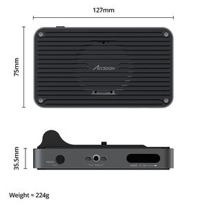 Adaptador de captura de vídeo Accsoon SeeMo Pro SDI HDMI a para iPhone, compatible con vídeo de 1080P a 60FPS y en tiempo real - Product Image 2