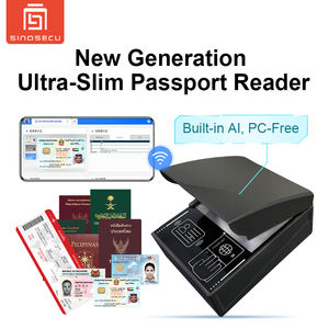 Lecteur-<span class=keywords><strong>scanner</strong></span> de passeport et d'identité USB autonome haute vitesse avec IA intégrée pour les aéroports et les hôtels, en stock - Product Image 1