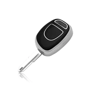 Wholesale Silver Edge Soft TPU For Renault Car Key Holder Shell Cover Protector