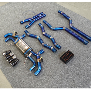 Fudkli thép không gỉ ống xả hiệu suất hệ thống catback cho BMW M3 M4 F80 F82 3.0t Điều khiển từ xa điều chỉnh van Muffler Ống - Product Image 6