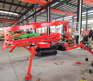 Vente chaude 12m 18m bras articulé télescopique véhicule de travail aérien <span class=keywords><strong>360</strong></span> degrés rotatif bras droit plate-forme de levage palan - Product Image 5