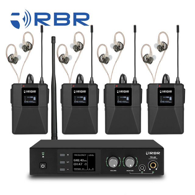 Stereo Tr60 UHF in Ear Monitor IEM System