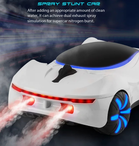 Voiture de course électrique tél<span class=keywords><strong>éco</strong></span>mmandée à détection gestuelle, double pulvérisation, drift, jouet cool pour enfants - Product Image 6