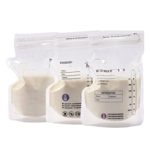 Custom Printed Hot Brand BPA-free Self-stand up <strong>Pouch</strong> Pre Sterilized Breast <strong>Milk</strong> Storage Bags 120ml 220ml Aseptic Bag - Product Image 6