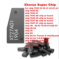 Puce Clé Transpondeur VVDI Super Chip XT27A01 XT27A66