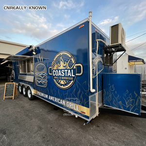 Commercial Hot Dog Trailer Towable Beverage Food Truck CE Certified Mobile <b>Kitchen</b> - Product Image 1
