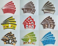 Customized Paper Cup Fan Coated Raw Factory Supplier Biodegradable Disposable Single/Double Printing PE Coffee Cup Raw Paper