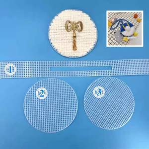 Toiles en maille <span class=keywords><strong>plastique</strong></span> transparente <span class=keywords><strong>pour</strong></span> la broderie, feuilles de maille <span class=keywords><strong>plastique</strong></span>, toile <span class=keywords><strong>plastique</strong></span> - Product Image 2