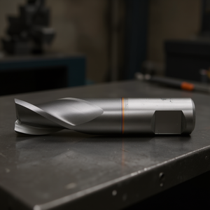 Ttake Standard Carbide Milling <b>Cutter</b> Ta1402 Nano TiAln Coated 30 Degree Helix Extra Short For Grooves 3 Cutting <b>Edges</b> With Att - Product Image 3