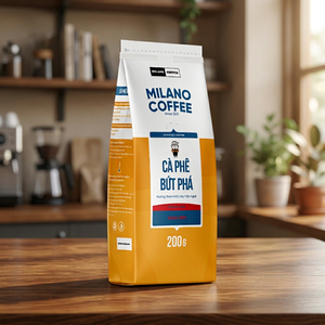 มิลาโน่ บิทเทอร์ บัตเตอร์ ออยล์ ซอลท์ กาแฟบด 200 กรัม เวียดนาม เอ็กเซลซา คั่วเข้ม รสหวานอมผลไม้ สินค้ามาใหม่ คุณภาพสูง รับผลิตแบบ OEM - Product Image 3