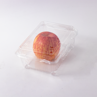 Fabriek Levering Vierkante Clamshell Box Transparant Doos Clamshell Plastic Verpakking Plastic Doorzichtig Fruit Verpakking