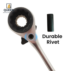 LINYIQUEEN Llave de Trinquete de Precisión de 12 Puntas de 13 mm y 19 mm <span class=keywords><strong>para</strong></span> Ajustar y Aflojar Tuercas Fácilmente <span class=keywords><strong>para</strong></span> Mantenimiento de Motosierras - Product Image 3