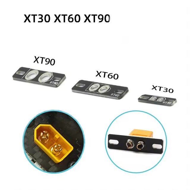 XT30 XT60 XT90 Plug Connector PCB Fixed Seat Welding Board (Without Plugd) for RC Model Airplane Helicopter Multirotor