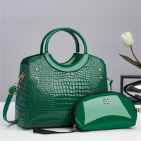 Nouveaux sacs à main pour femmes en gros, design tendance en cuir brillant, sacs à bandoulière de luxe de haute qualité