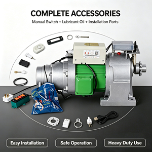 Motore per Serranda Avvolgibile Industriale DONGRONG da 2 Tonnellate (2000KG) per Magazzini e Fabbriche, Resistente al Vento - Product Image 5