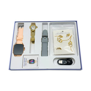 D15 GS Smartwatch Suit Venta caliente Relojes dobles Hombres Mujeres Pulsera inteligente Relojes inteligentes de oro PK A58 Plus Equipo de uso - Product Image 4