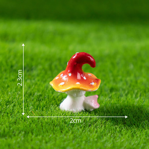 Miniature Epoxy Resin Mushroom Fairy Garden Jewelry <b>Box</b> Model Home Decor Cake Decoration DIY Crafts Landscape Plant Pots - Product Image 6