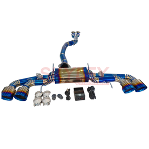 SKYLEY высочайшего качества Nissan GTR R35 101 мм 4-дюймовая труба титановая валветроническая выхлопная система Catback с дистанционным управлением - Product Image 2