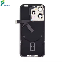 Boîtier arrière en verre pour iPhone 11 12 13 14 15 16 Pro Max, coque arrière de batterie pour iPhone 5 6 7 8 Plus X Xr Xs Se avec pièces