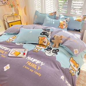 MnTYaE Set Copripiumino di Lusso Stampato in 3D con Cartoni Animati, in Poliestere, per Letto Matrimoniale, per Ragazzi e Ragazze - Product Image 6