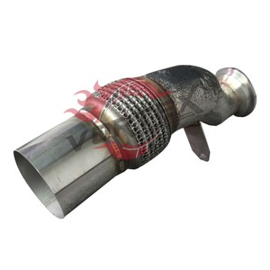 Tubo de Escape de Alto Flujo Vortex de Acero Inoxidable 304 para BMW M3 F80 M4 F82 F83 S55 3.0T 2014–2020 Sin Advertencia de Luz de Emergencia (CEL) - Product Image 2